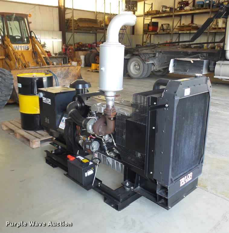 image for item DD2096 Taylor Power Systems P108CDL generator