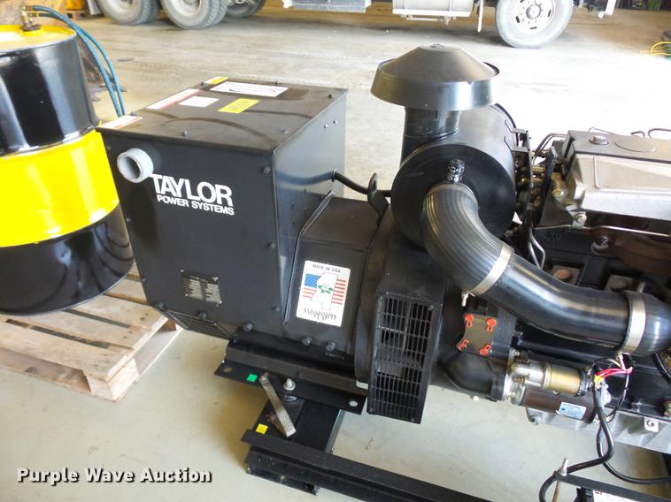 image for item DD2096 Taylor Power Systems P108CDL generator