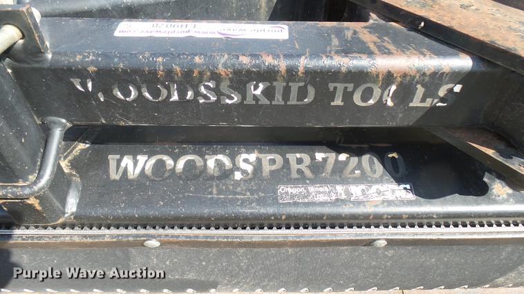 image for item EB9078 Woods PR7200 skid steer rake
