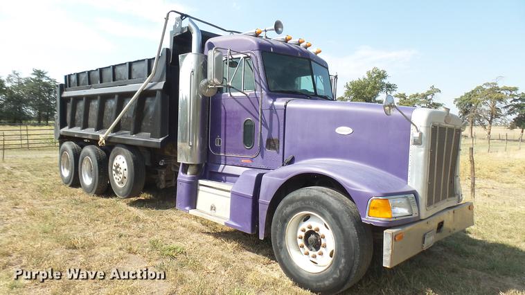 image for item EB9087 1999 Peterbilt 377 dump truck