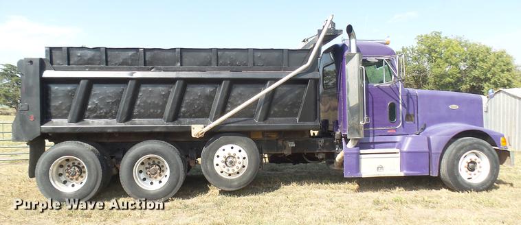 image for item EB9087 1999 Peterbilt 377 dump truck