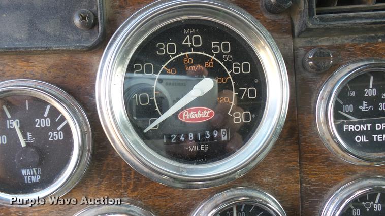 image for item EB9087 1999 Peterbilt 377 dump truck