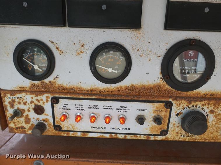 image for item K3251 1985 Generac 58368 generator