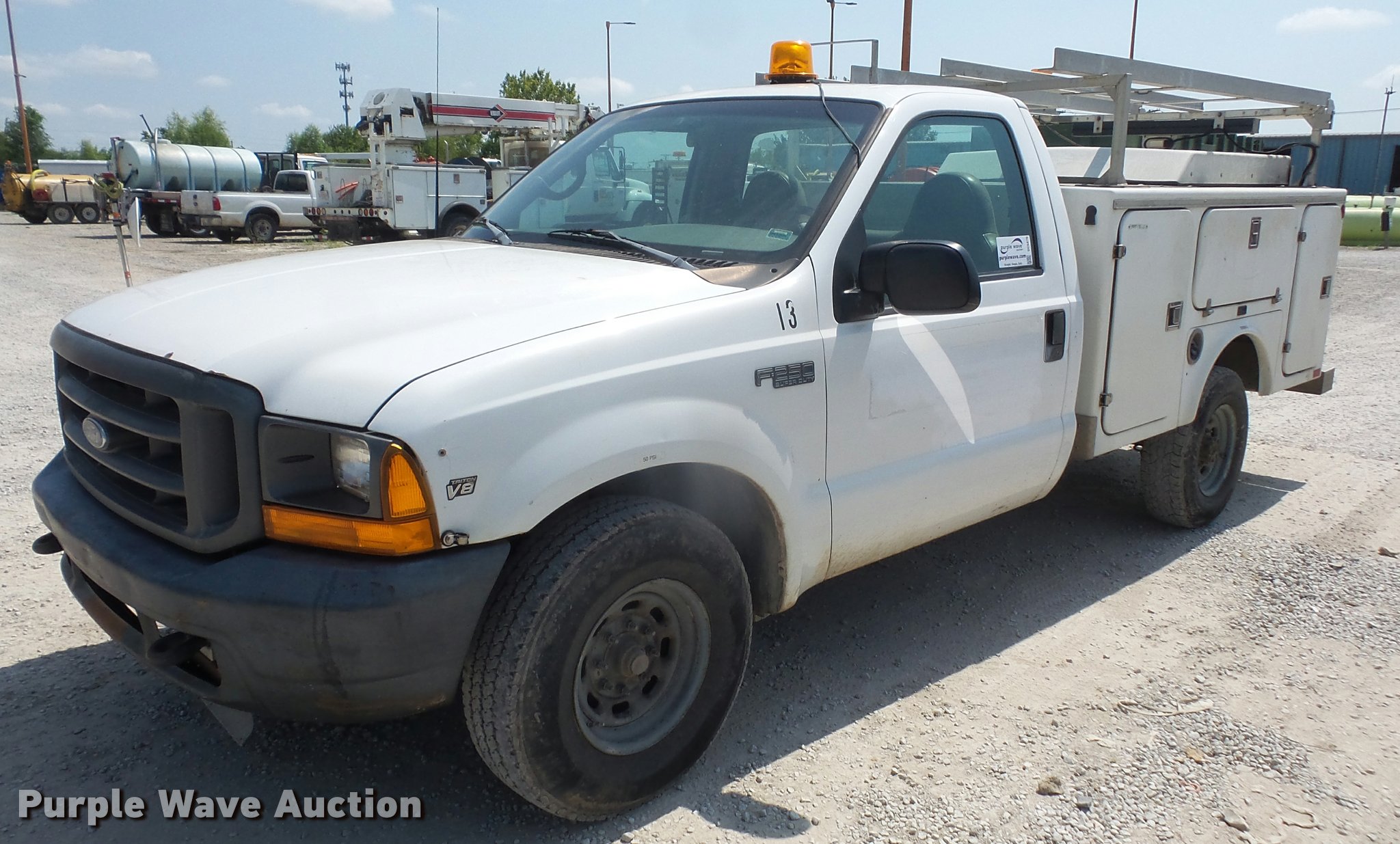 1999 Ford F250 Super Duty Utility Bed Pickup Truck Item Dc