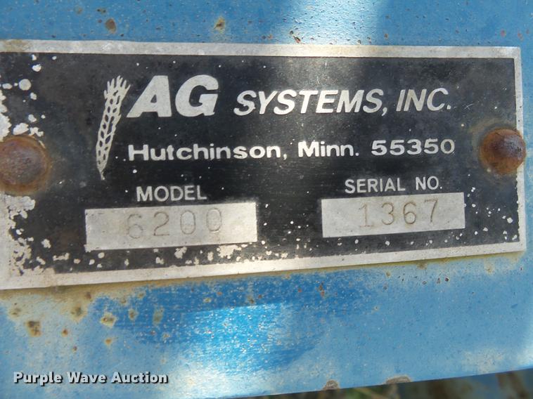 image for item DA2394 Ag Systems 6200 applicator