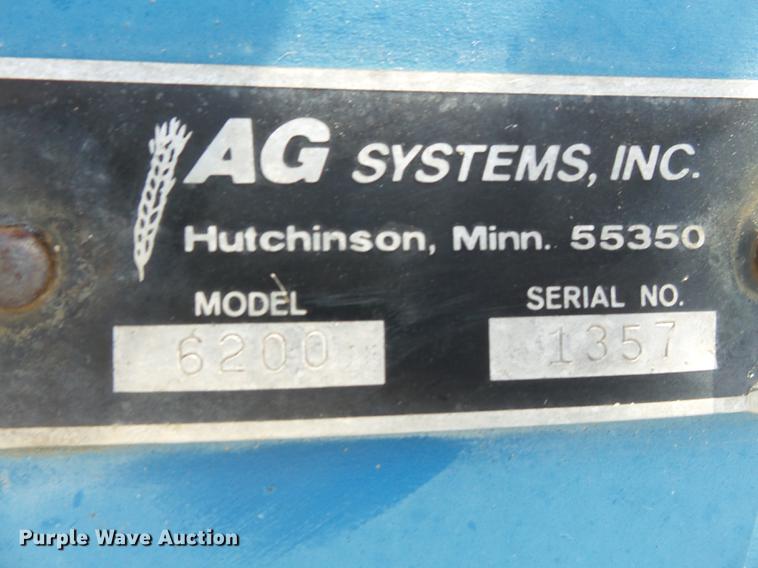 image for item DA2395 Ag Systems 6200 applicator
