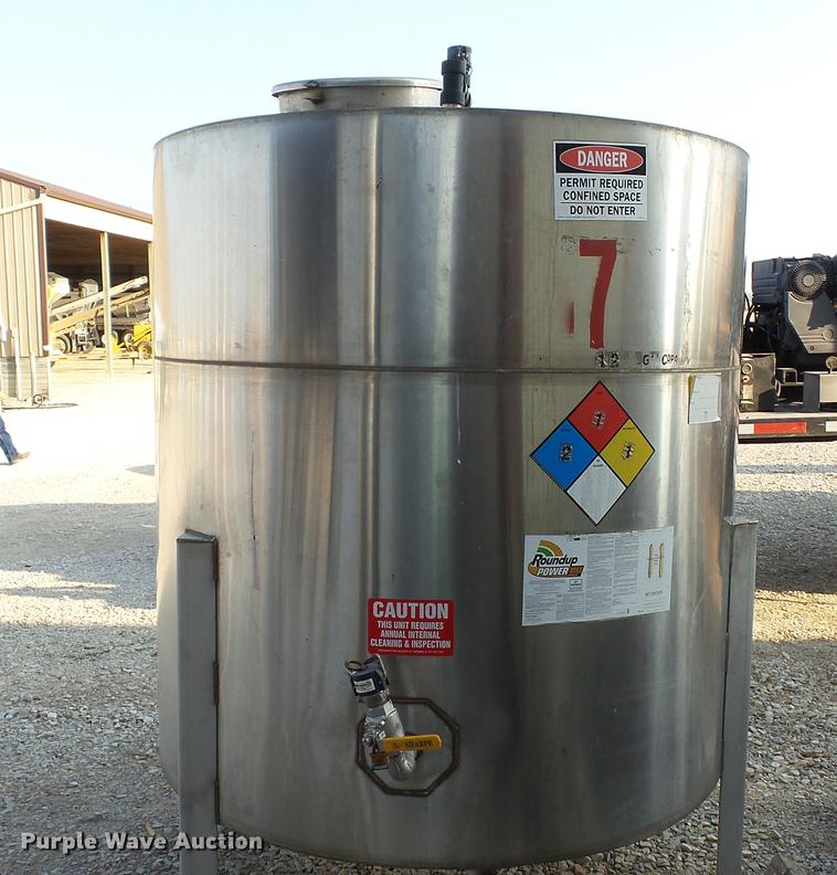 image for item DC2548 Stainless steel tank