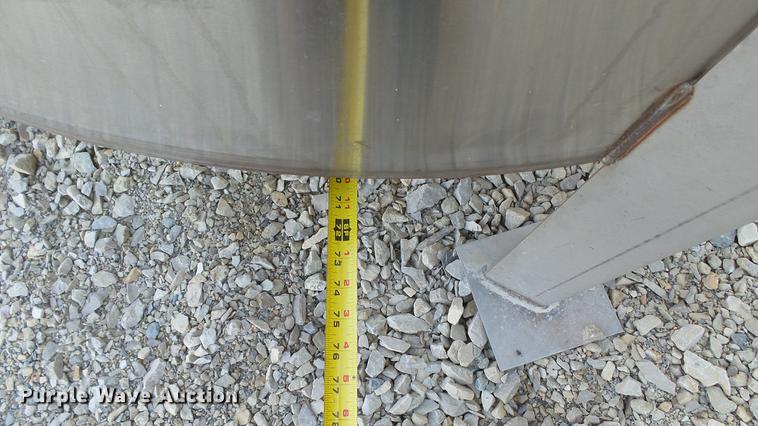 image for item DC2548 Stainless steel tank