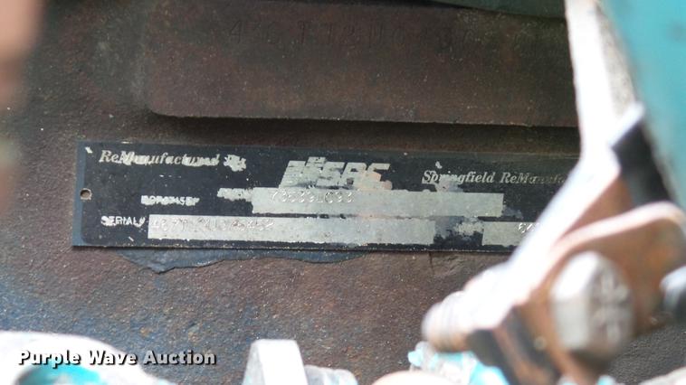 image for item DC2568 1987 International 1955 seed tender truck