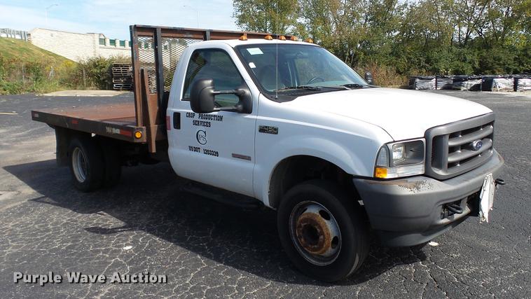 image for item DC2570 2004 Ford F450 Super Duty flatbed pickup truck