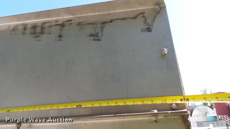 image for item DC2581 2000 Adams 8T stainless steel weigh hopper