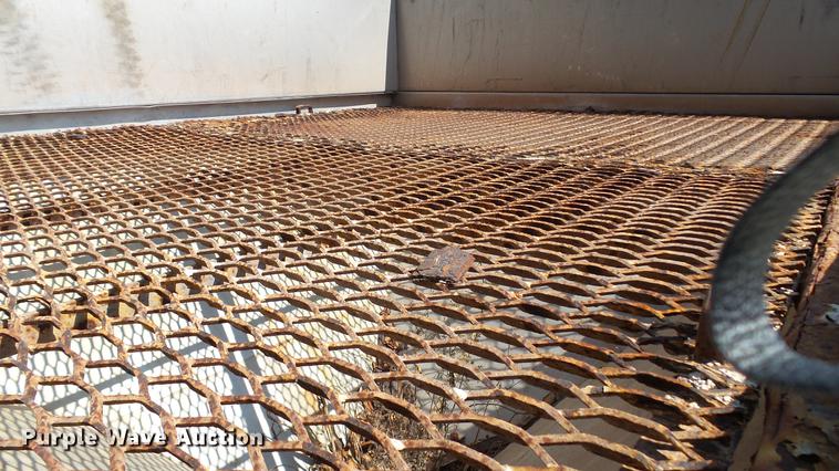 image for item DC2581 2000 Adams 8T stainless steel weigh hopper