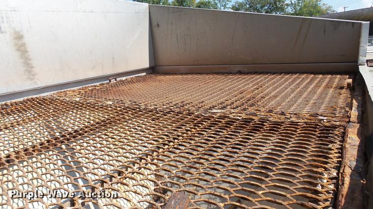 image for item DC2581 2000 Adams 8T stainless steel weigh hopper