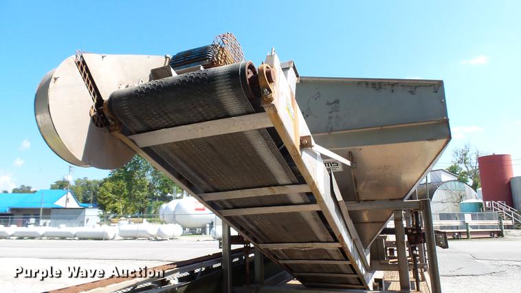 image for item DC2581 2000 Adams 8T stainless steel weigh hopper