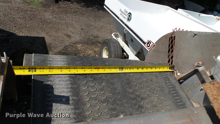 image for item DC2581 2000 Adams 8T stainless steel weigh hopper