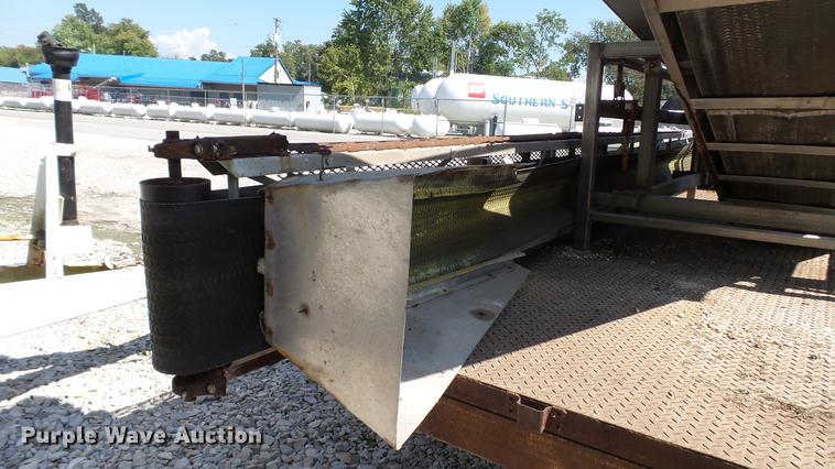 image for item DC2581 2000 Adams 8T stainless steel weigh hopper