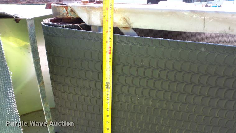 image for item DC2581 2000 Adams 8T stainless steel weigh hopper