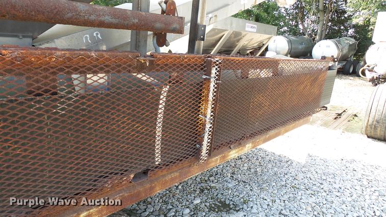 image for item DC2581 2000 Adams 8T stainless steel weigh hopper