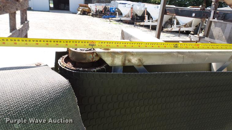 image for item DC2581 2000 Adams 8T stainless steel weigh hopper