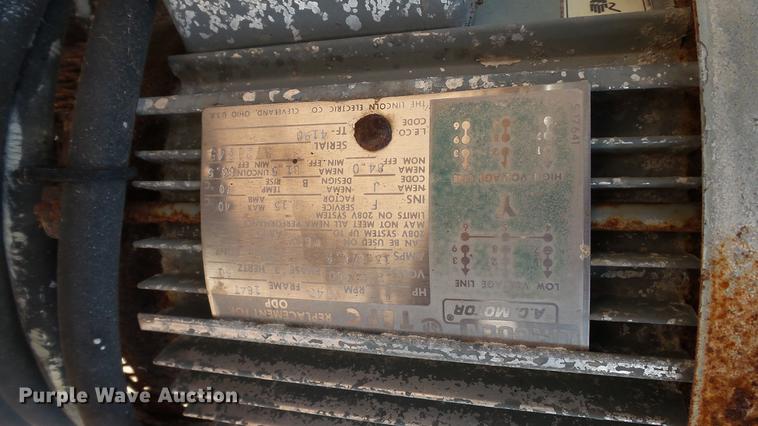 image for item DC2581 2000 Adams 8T stainless steel weigh hopper