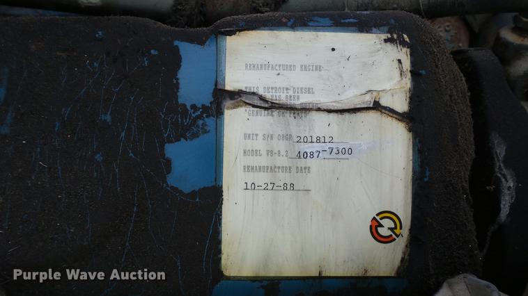 image for item DC2590 1983 Ford LN700 chemical distributor truck