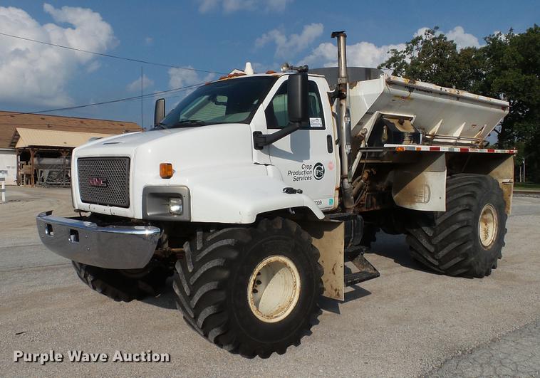 image for item DC2591 2004 GMC C8500 applicator truck