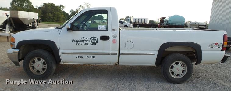 image for item DC2592 2001 GMC Sierra 1500 pickup truck