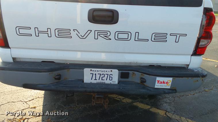 image for item DC2603 2007 Chevrolet Silverado Classic 1500 pickup truck