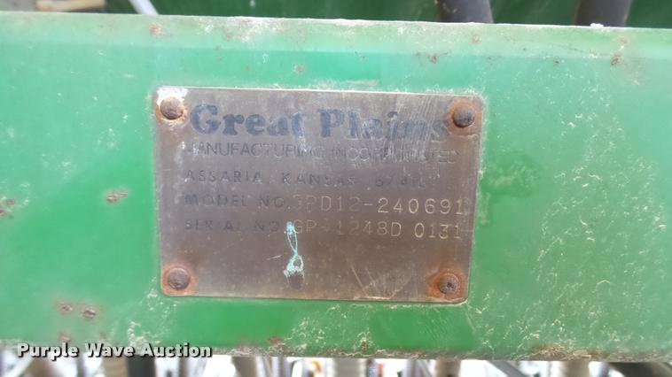 image for item DC2639 Great Plains 3PD12-240691 solid stand grain drill