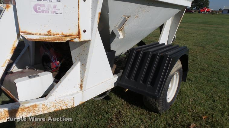 image for item DC2652 Par-Kan Grain-Weigh-150 seed tender trailer