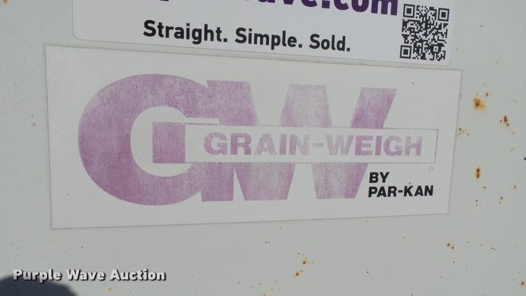 image for item DC2652 Par-Kan Grain-Weigh-150 seed tender trailer