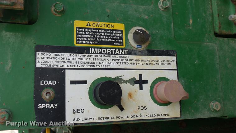 image for item DC2653 2012 John Deere 4730 self-propelled sprayer