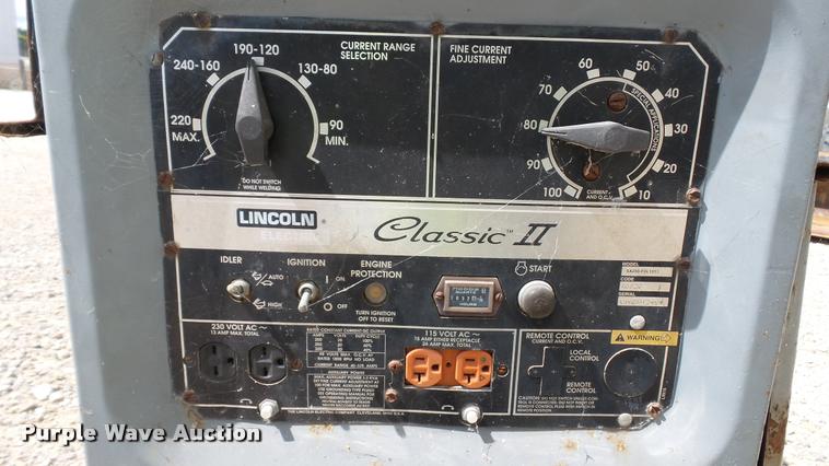 image for item DC2654 Lincoln Electric Classic II welder/generator