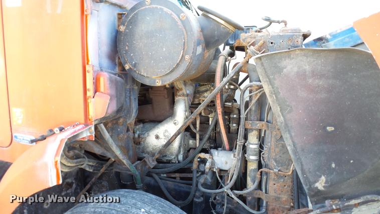 image for item DC2656 1986 Volvo White WCS64T seed tender truck