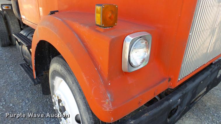 image for item DC2656 1986 Volvo White WCS64T seed tender truck