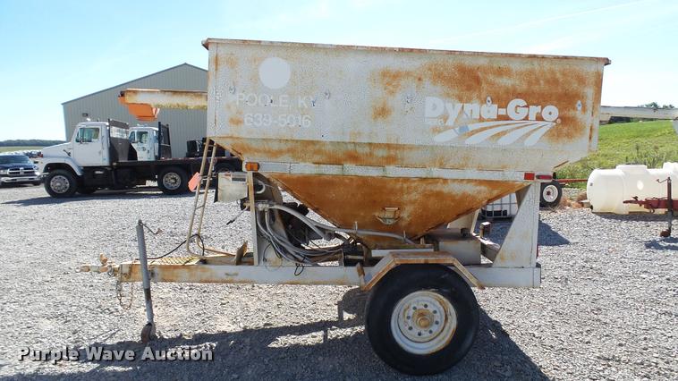 image for item DC2658 1990 Parker 1500 single hopper grain trailer