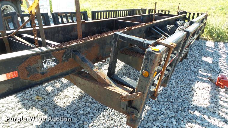 image for item DC2659 2000 B&B 24000 sprayer trailer