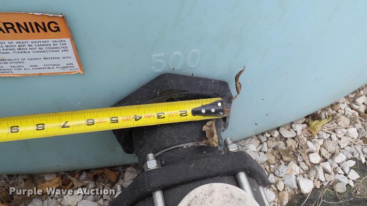 image for item DC2674 Norwesco flat bottom upright poly tank