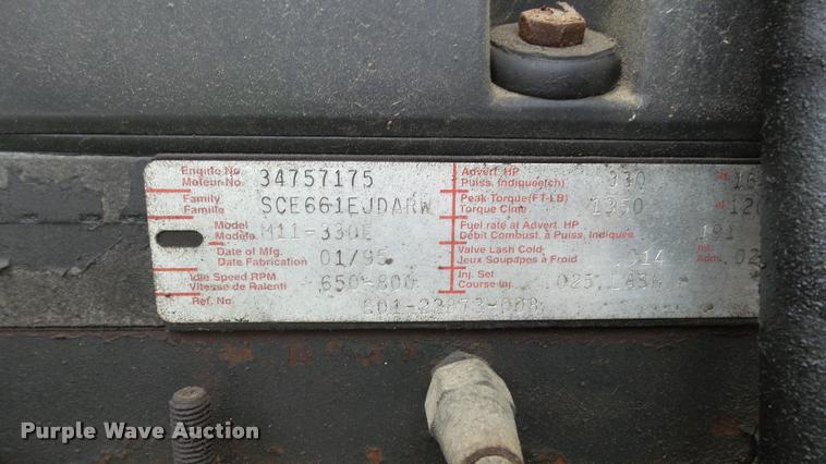 image for item DC2676 1995 Freightliner FLD112 seed tender truck