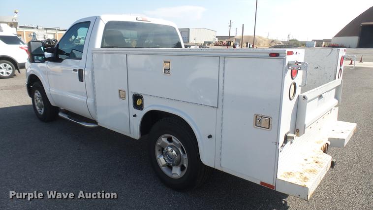 image for item DC1770 2011 Ford F250 Super Duty utility bed pickup truck