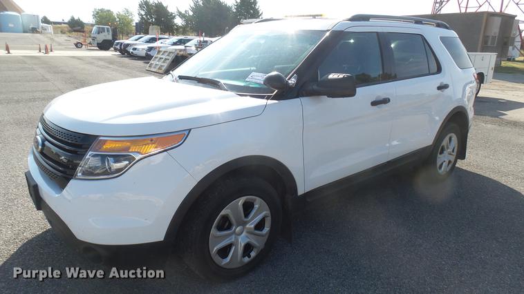 image for item DC1771 2014 Ford Explorer Police Interceptor SUV