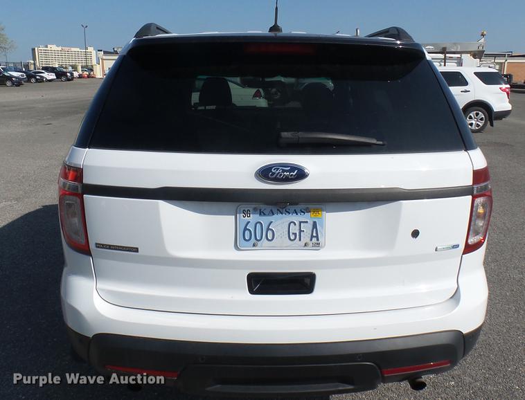 image for item DC1771 2014 Ford Explorer Police Interceptor SUV