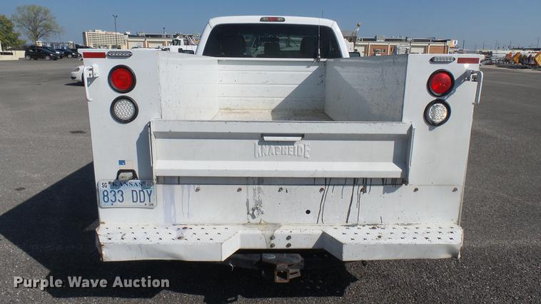 image for item DC1772 2011 Ford F250 Super Duty utility bed pickup truck