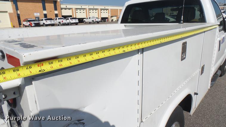 image for item DC1772 2011 Ford F250 Super Duty utility bed pickup truck