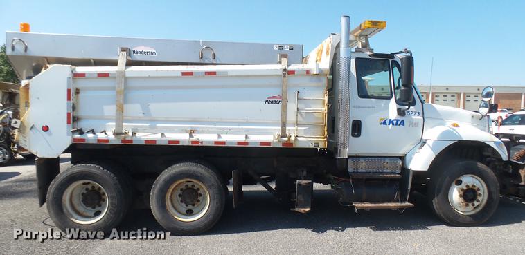 image for item DC1774 2007 International 7400 dump truck