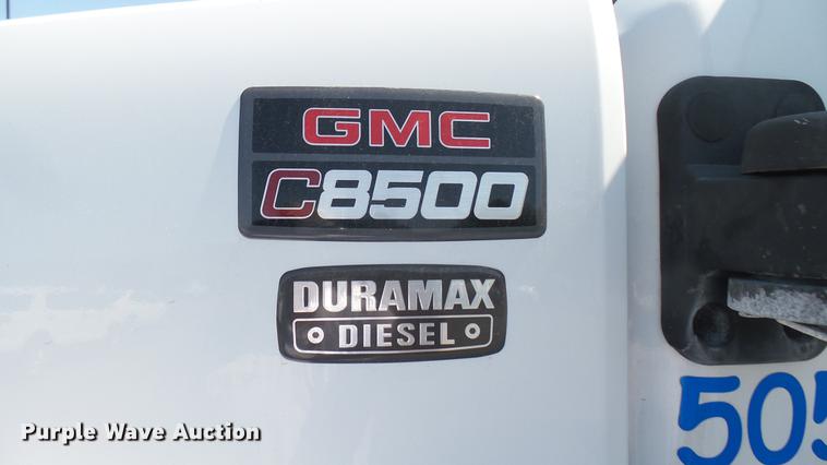 image for item DC1775 2006 GMC C8500 dump truck
