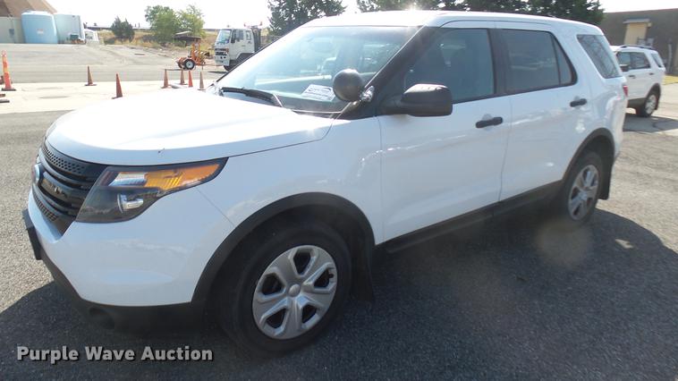 image for item DC1776 2013 Ford Explorer Police Interceptor SUV