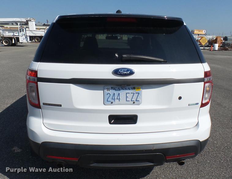 image for item DC1776 2013 Ford Explorer Police Interceptor SUV