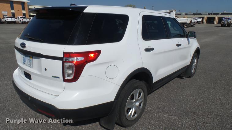 image for item DC1776 2013 Ford Explorer Police Interceptor SUV