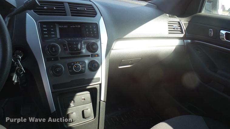 image for item DC1776 2013 Ford Explorer Police Interceptor SUV